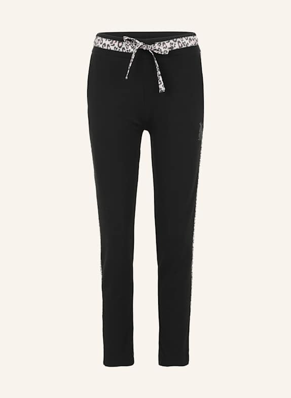 FrogBox Hose im Jogging-Stil SCHWARZ