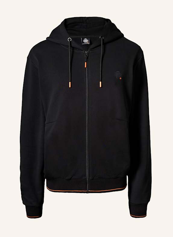 GEBAUER & GEBAUER Sweatjacke LEGACY SCHWARZ