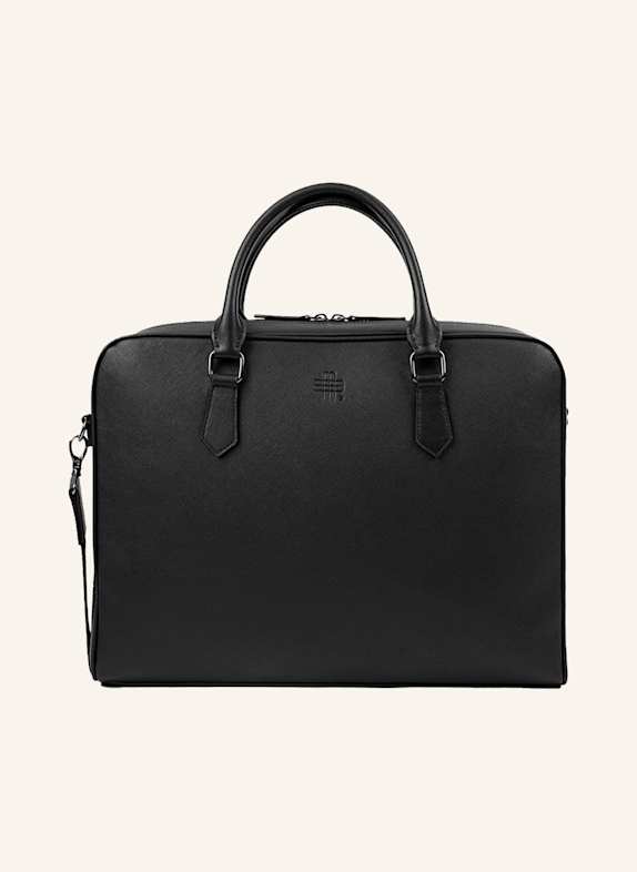 GEBAUER & GEBAUER Saffiano Business-Tasche ATELIER SCHWARZ