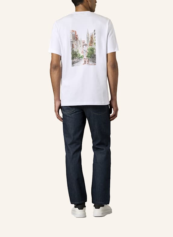 GEBAUER & GEBAUER Oversize T-Shirt TIME WEISS