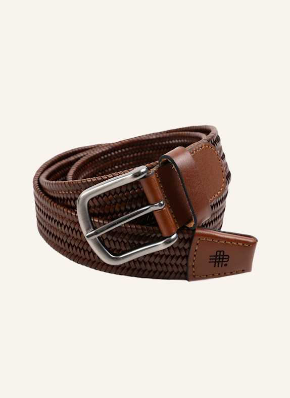 GEBAUER & GEBAUER Flechtgürtel aus Leder