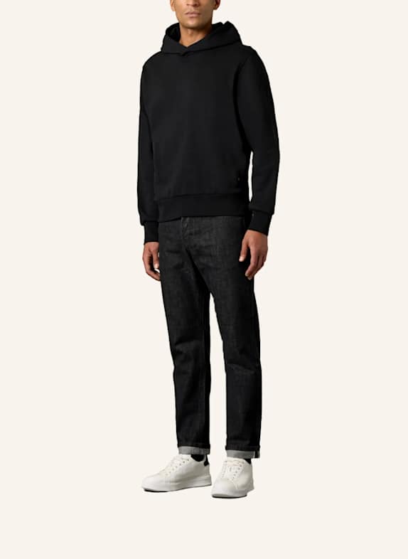 GEBAUER & GEBAUER Oversize Hoodie CUBE SCHWARZ