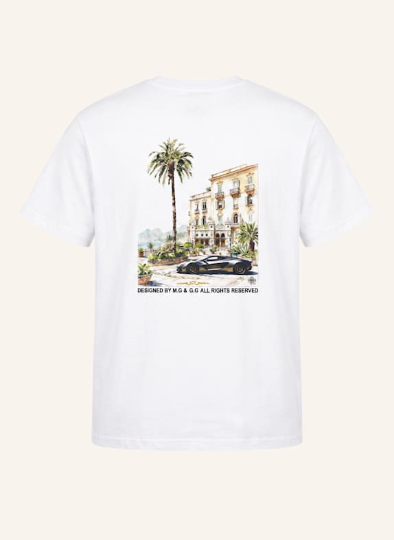 GEBAUER & GEBAUER T-Shirt Riviera WEISS