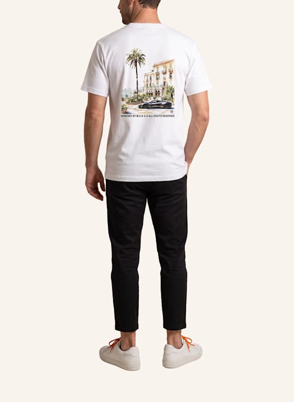 GEBAUER & GEBAUER T-Shirt Riviera WEISS