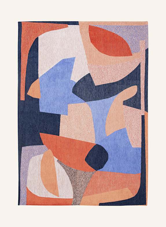 louis de poortere Teppich GALLERY SHAPES ROSA