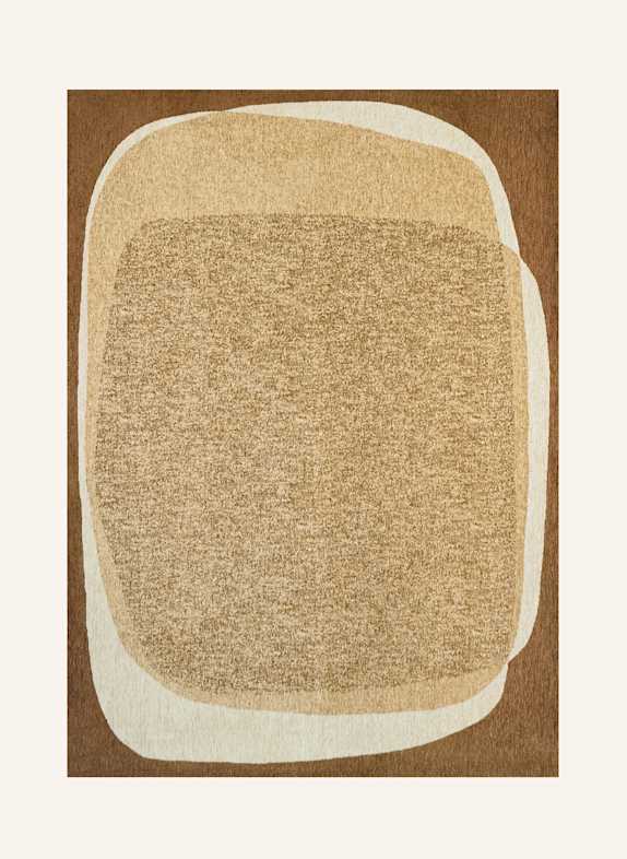 louis de poortere Teppich CRAFT MARBLE BRAUN