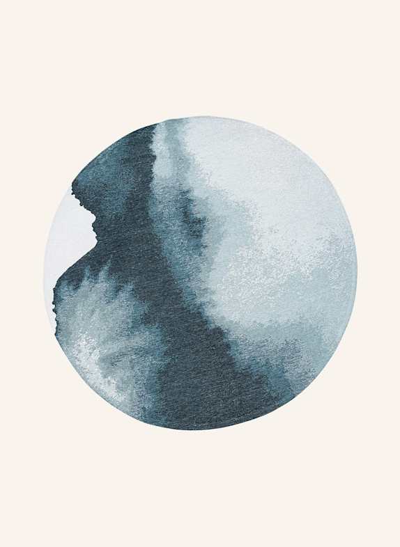 louis de poortere Teppich MEDITATION LAGOON BLAU