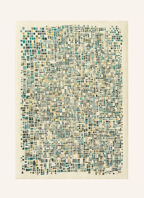 louis de poortere Teppich GALLERY CUBIK GRÜN