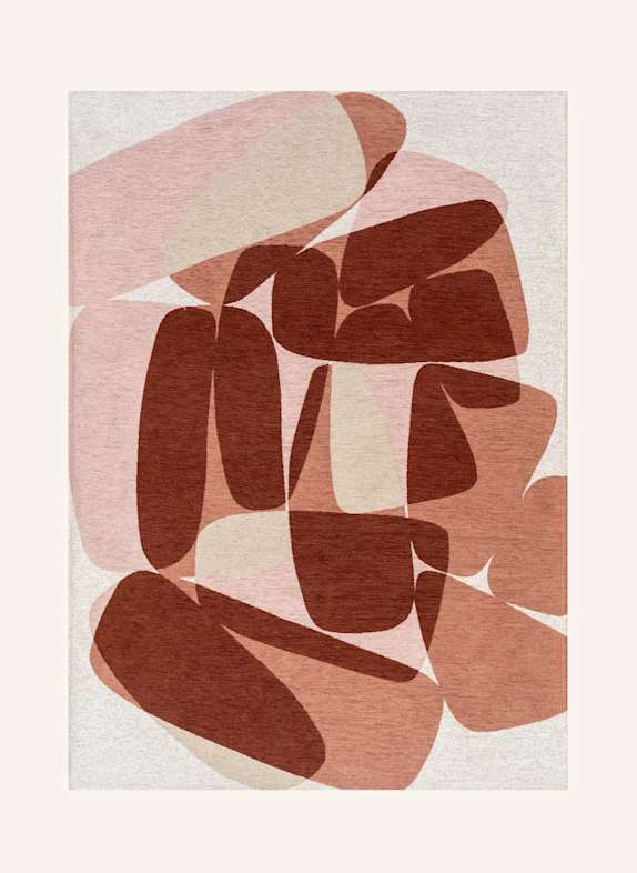 louis de poortere Teppich GALLERY STONES ROSA