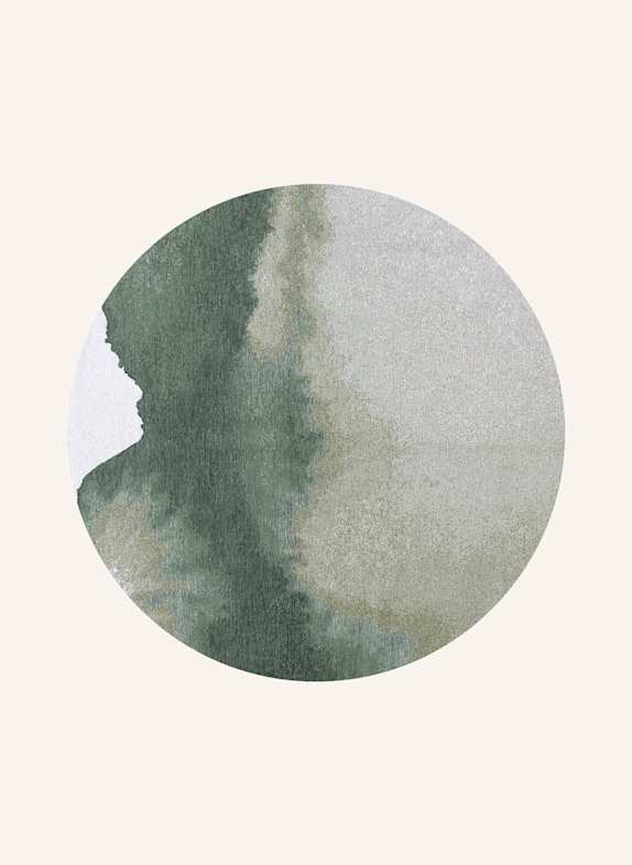 louis de poortere Teppich MEDITATION LAGOON GRÜN