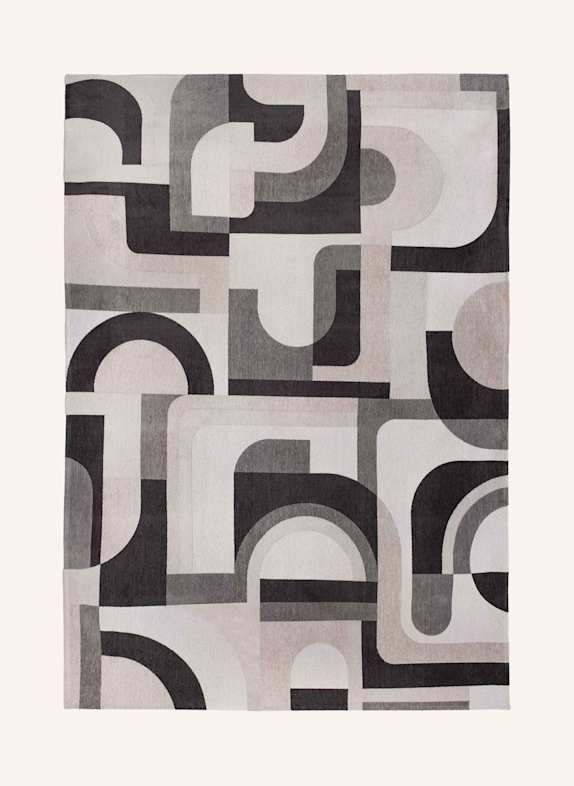 louis de poortere Teppich NUANCE MODULE GRAU