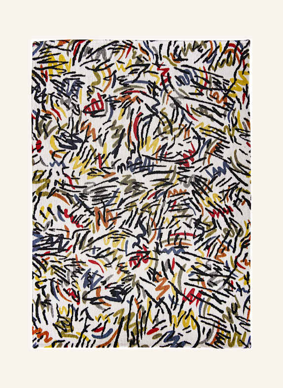 louis de poortere Teppich GALLERY GRAFFITO GELB