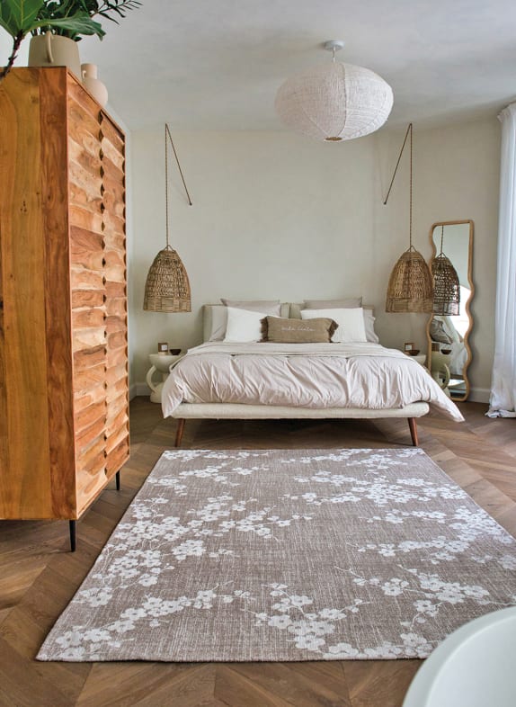 louis de poortere Teppich SAKURA SAKURA BEIGE