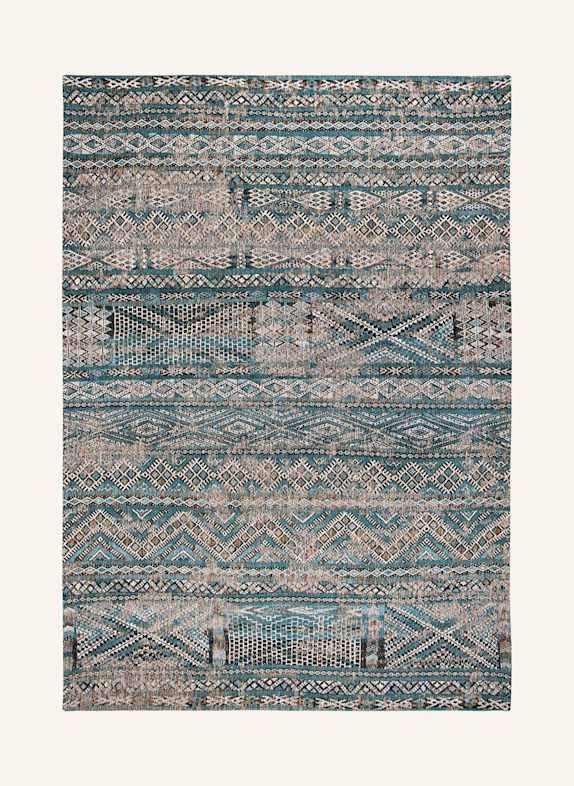 louis de poortere Teppich ANTIQUARIAN KILIM BLAU