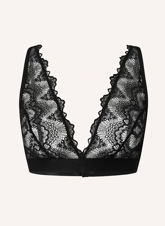 UNDERSTATEMENT Balconette-BH SCHWARZ