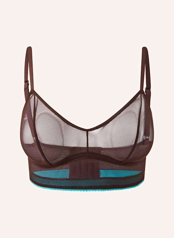 UNDERSTATEMENT Balconette-BH DUNKELBRAUN