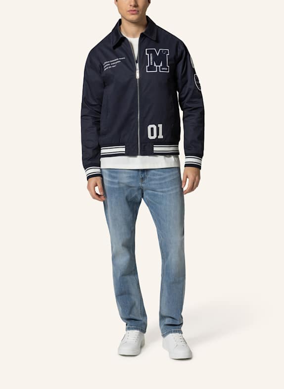 19V69 ITALIA Collegejacke PANATTA COLLEGE BLAU