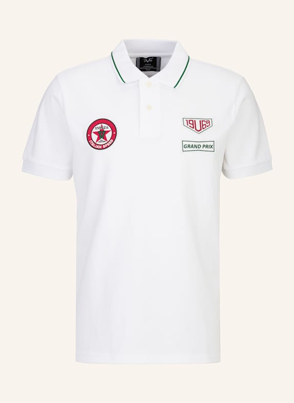 19V69 ITALIA Poloshirt EMILIO RACING WEISS