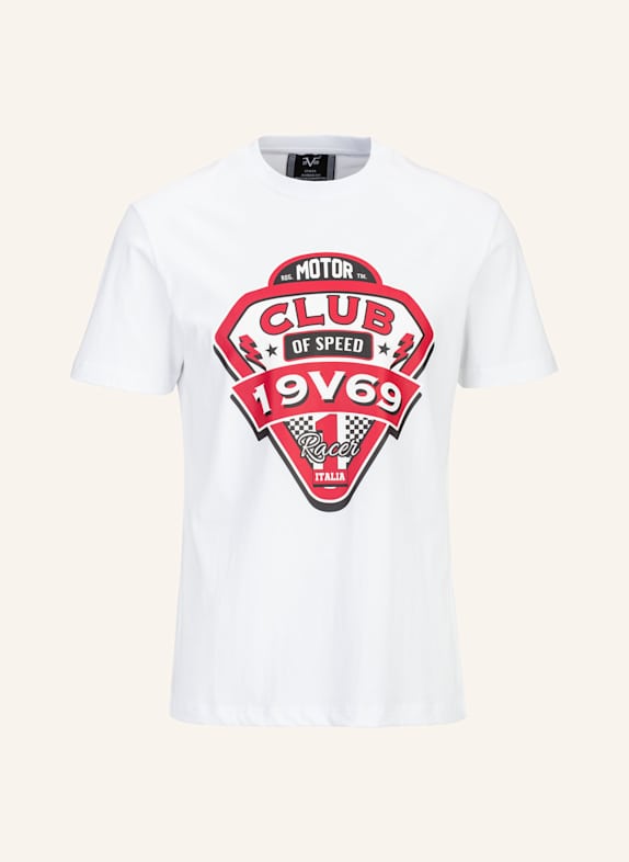 19V69 ITALIA T-Shirt RAFAEL RACING CLUB WEISS