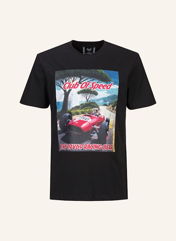 19V69 ITALIA T-Shirt RAFAEL RACING 3 SCHWARZ