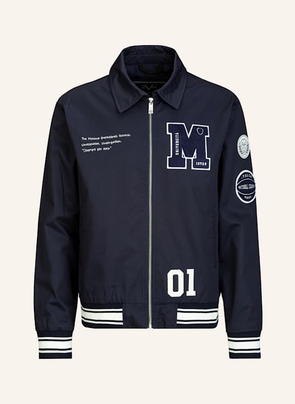 19V69 ITALIA Collegejacke PANATTA COLLEGE BLAU
