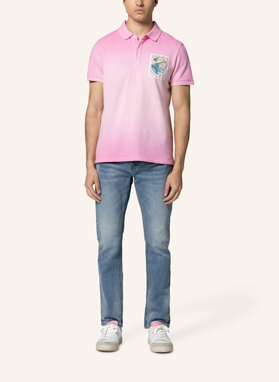 19V69 ITALIA Poloshirt EMILIO DIP PINK