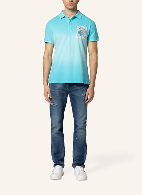 19V69 ITALIA Poloshirt EMILIO DIP GRÜN
