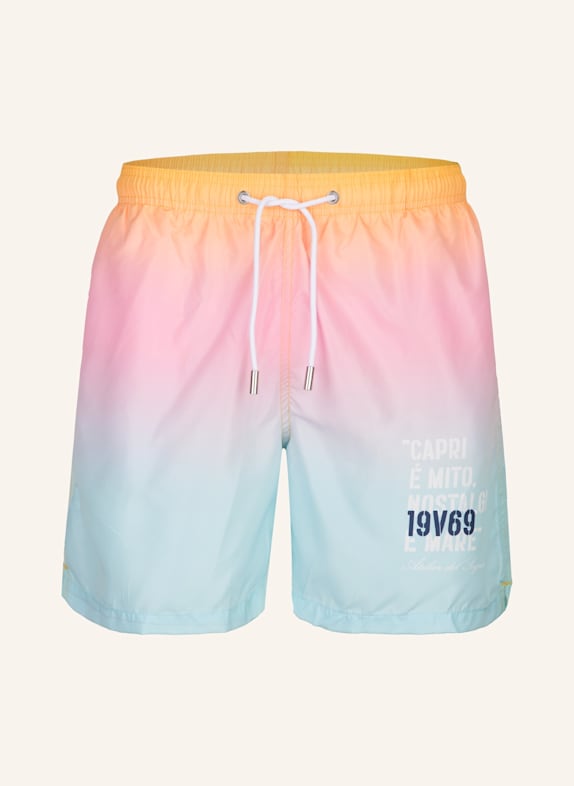 19V69 ITALIA Badehose SIRO DIP GELB