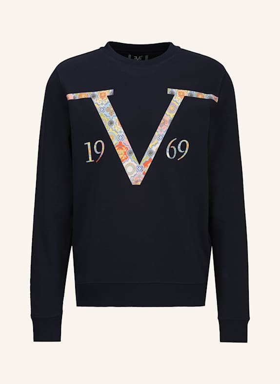 19V69 ITALIA Sweatshirt NICO BAROQUE BLAU