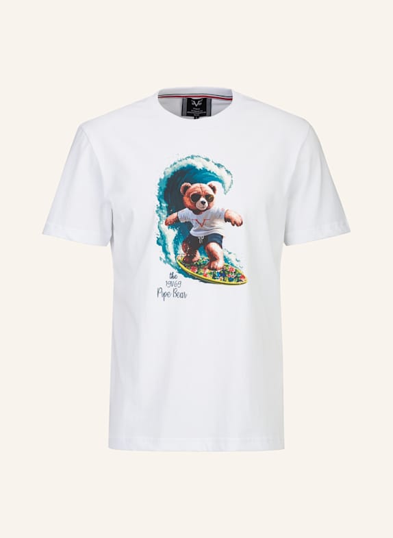 19V69 ITALIA T-Shirt RAFAEL PIPE WEISS