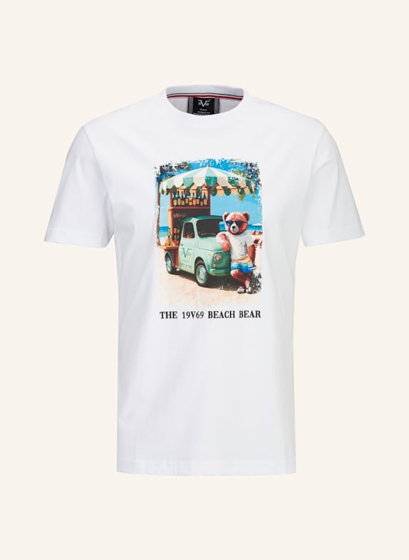 19V69 ITALIA T-Shirt RAFAEL BEACH WEISS