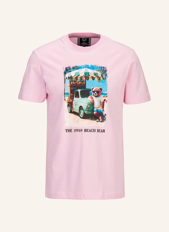 19V69 ITALIA T-Shirt RAFAEL BEACH PINK