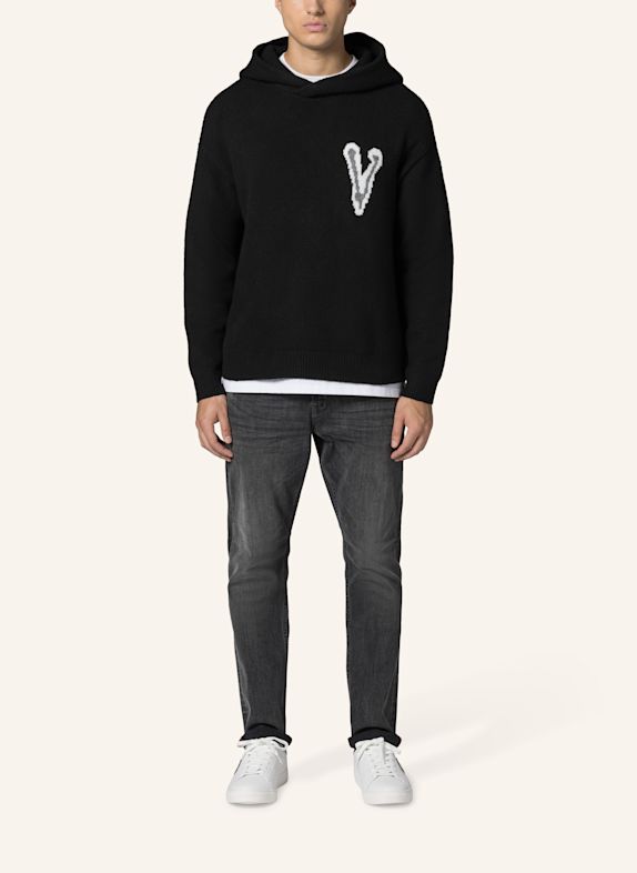 19V69 ITALIA Strickpullover Rico SCHWARZ