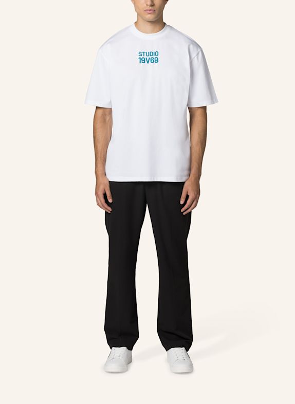 19V69 ITALIA T-Shirt Tamaro Studio WEISS