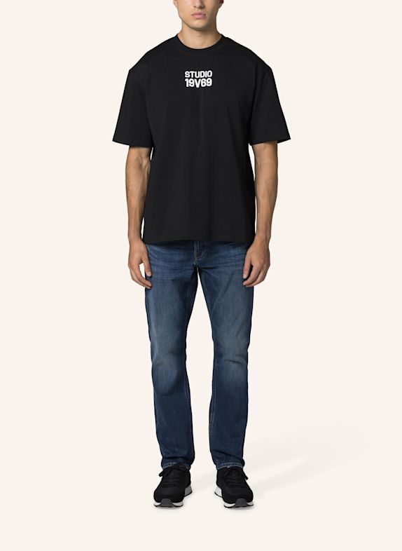 19V69 ITALIA T-Shirt Tamaro Studio SCHWARZ