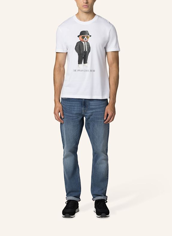 19V69 ITALIA T-Shirt Rafael Cool Teddy WEISS
