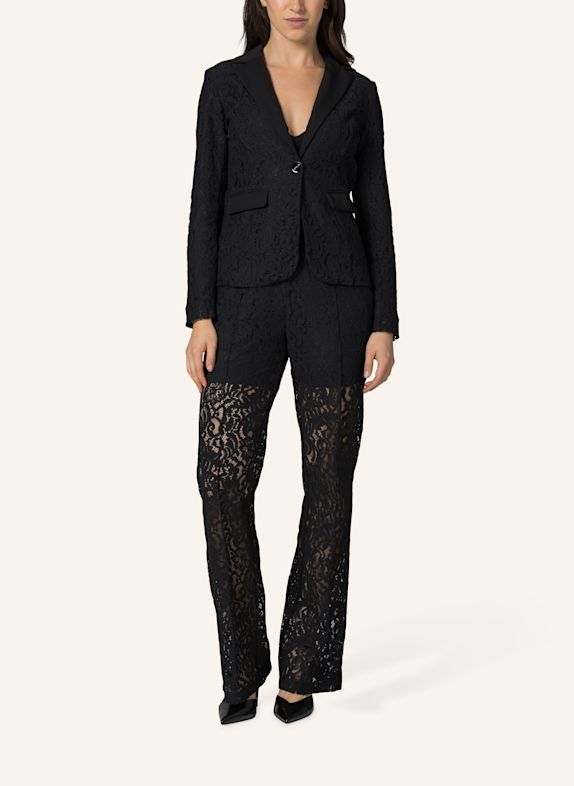 19V69 ITALIA Blazer Angelina Lace SCHWARZ
