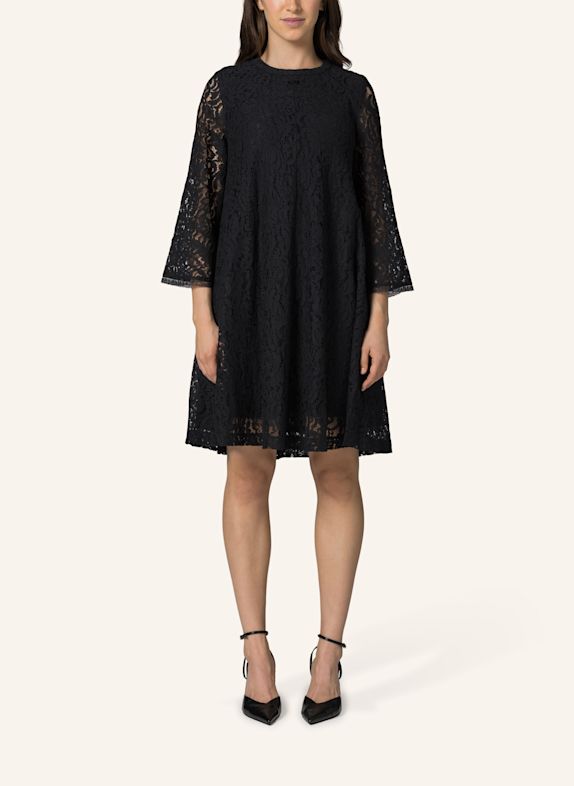 19V69 ITALIA Spitzenkleid Marceline Lace SCHWARZ
