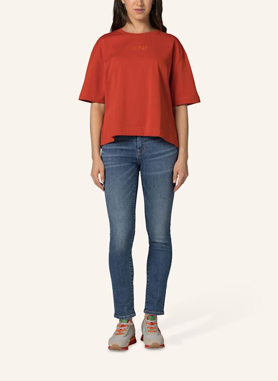 19V69 ITALIA T-Shirt Petonia Street ORANGE