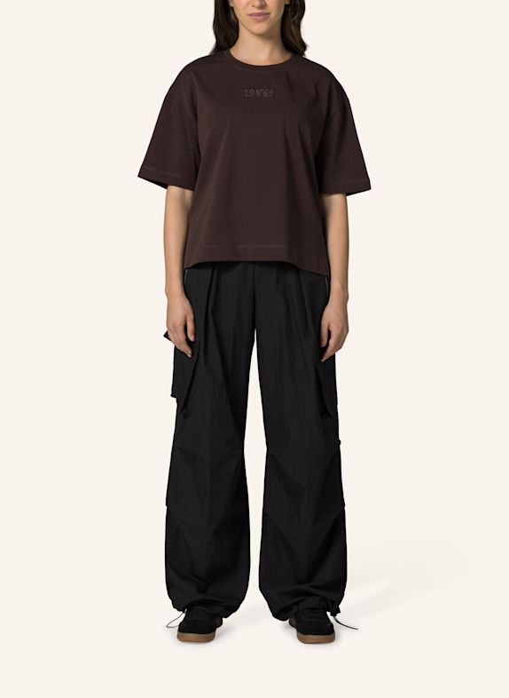 19V69 ITALIA T-Shirt Petonia Street BRAUN