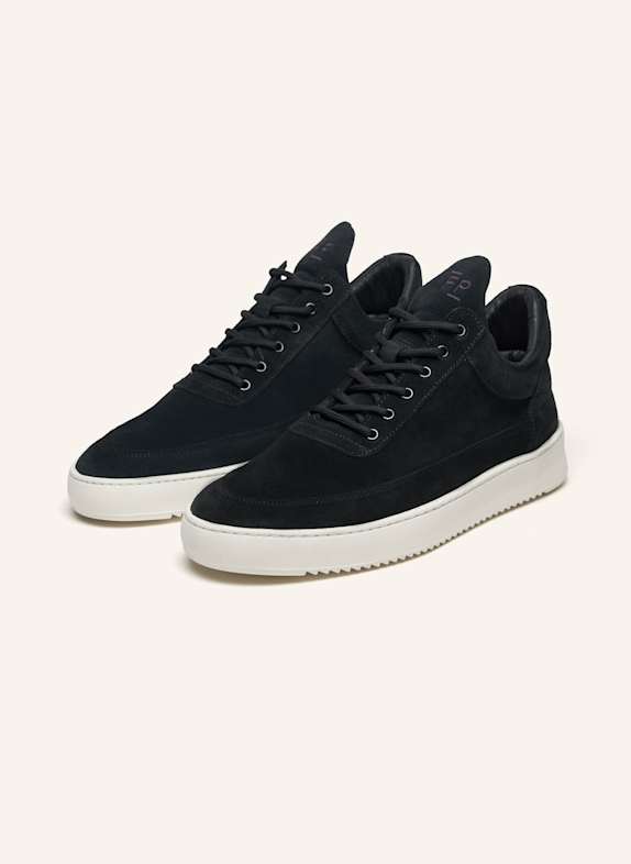 FILLING PIECES Low Top SCHWARZ