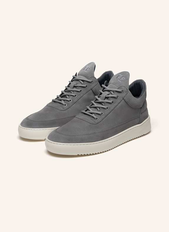 FILLING PIECES Low Top Sneaker SUEDE GRAU