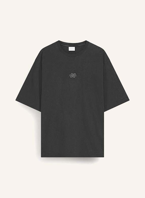 FILLING PIECES T-Shirt BOXY DUNKELGRAU