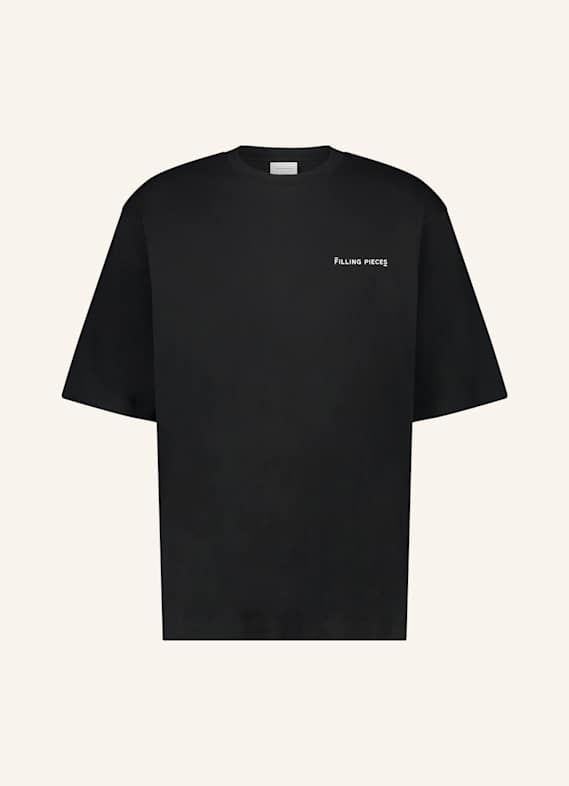 FILLING PIECES T-Shirt BOXY SCHWARZ