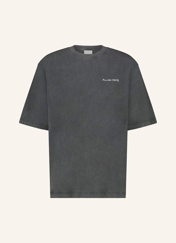FILLING PIECES T-Shirt BOXY DUNKELGRAU