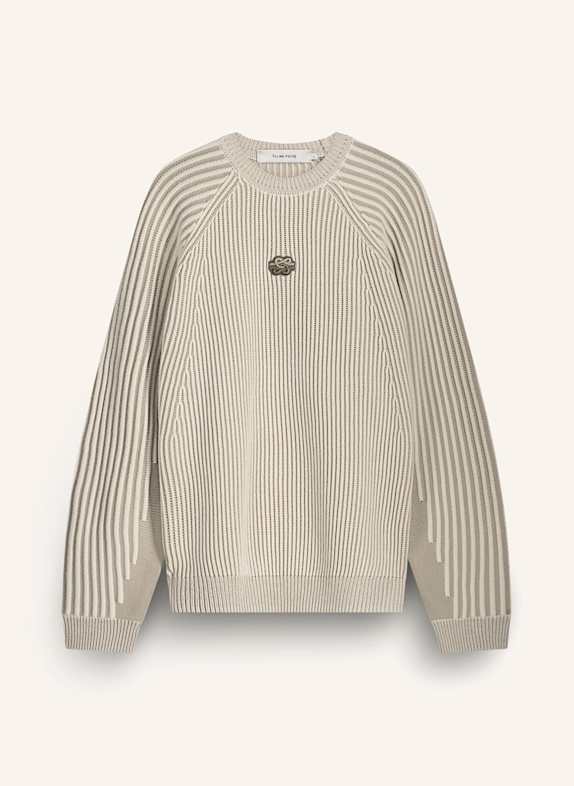 FILLING PIECES Knit Sweater Raglan WEISS
