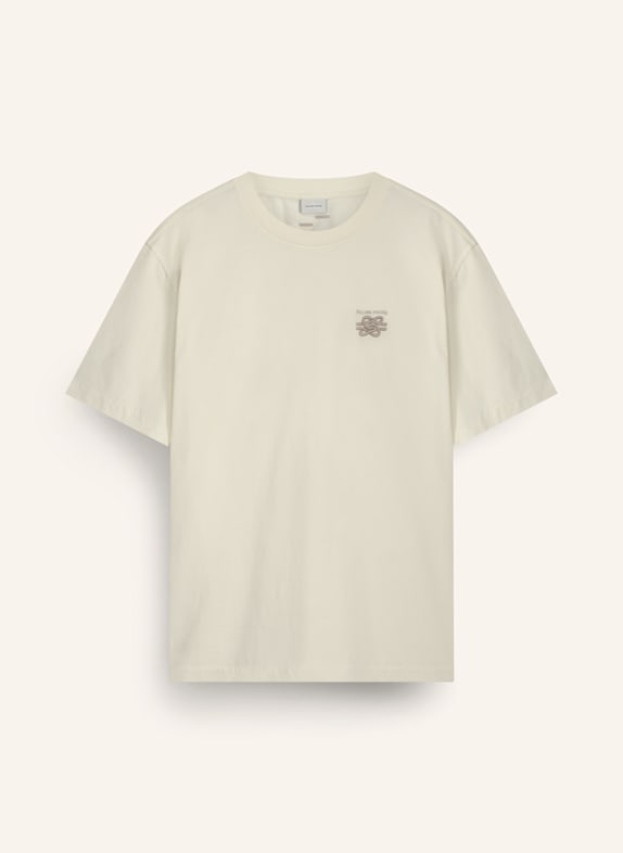 FILLING PIECES T-shirt EMBROIDERED KNOT WEISS