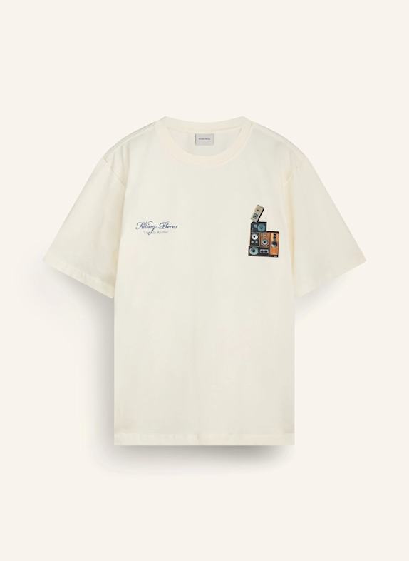 FILLING PIECES T-shirt Speaker Wall WEISS