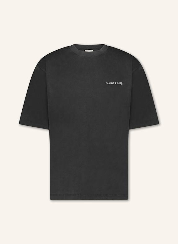 FILLING PIECES T-Shirt BOXY DUNKELGRAU