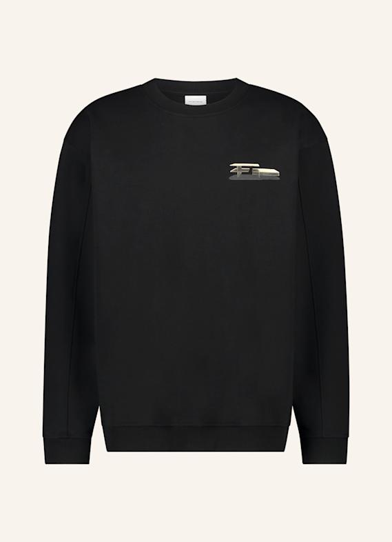 FILLING PIECES Sweatshirt Pavilion SCHWARZ